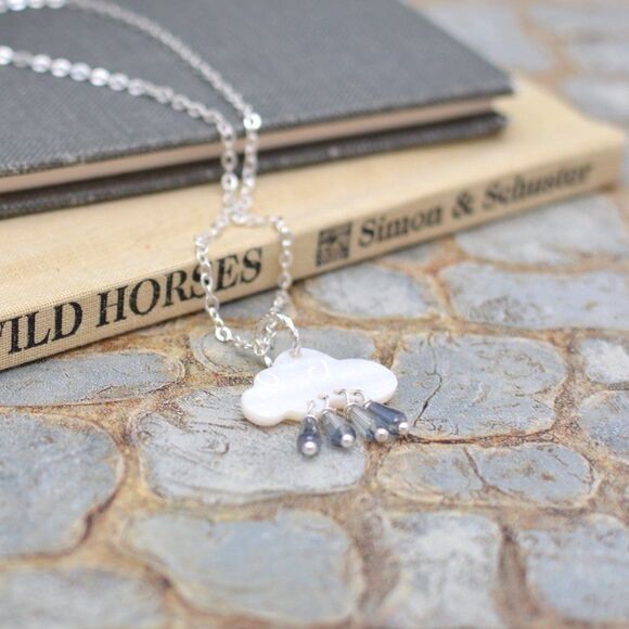 𝅺Little Cloud Necklace  - Picture 4 of 7